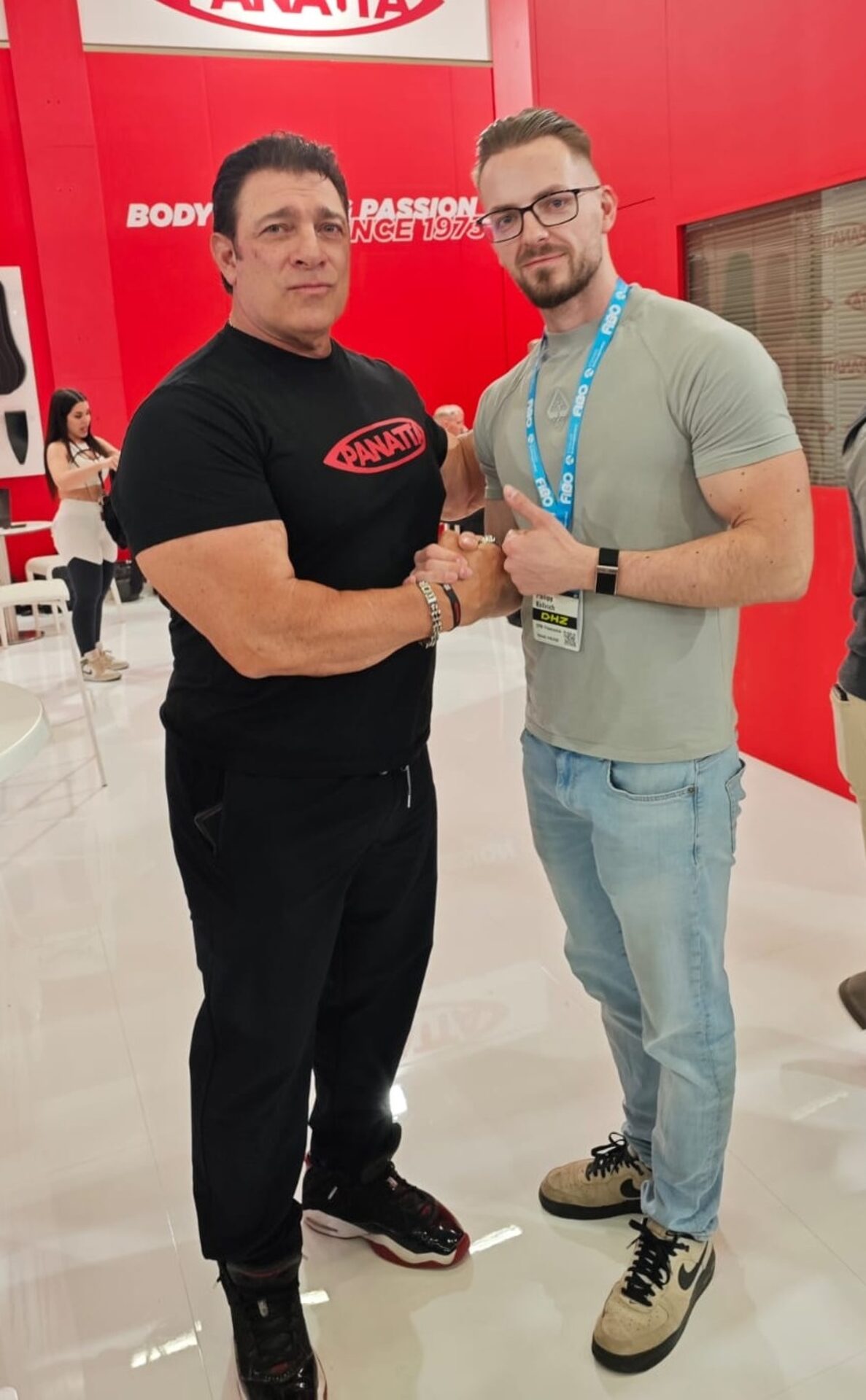 Philipp Kollrich – Inhaber GYM-Fitnessclub Espenhain auf der FIBO