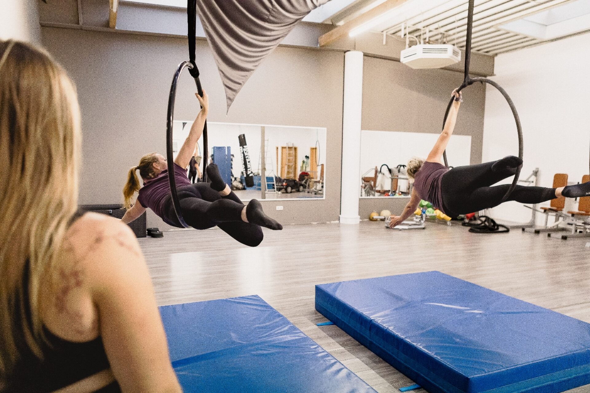Aerial Hoop Kurs im GYM-Fitnessclub