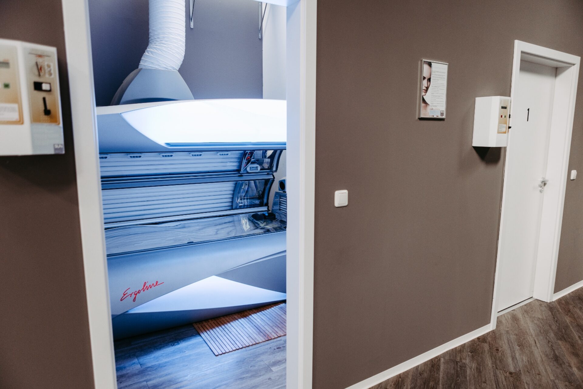 Ergoline Solarium im GYM-Fitnessclub